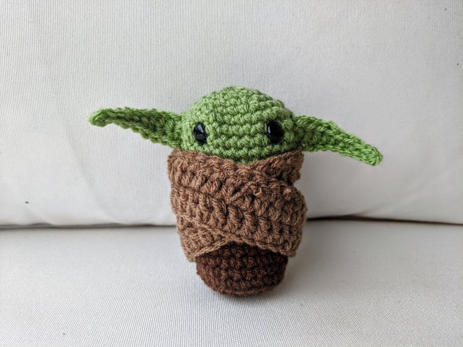 Featured image of post Free pattern: Baby Yoda!