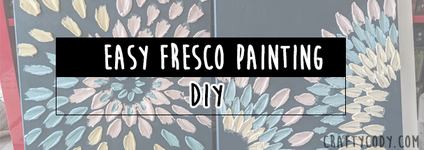 DIY: Painting using that viral fresco technique