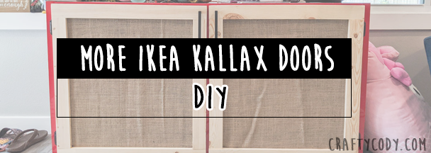 DIY: More doors for the IKEA kallax