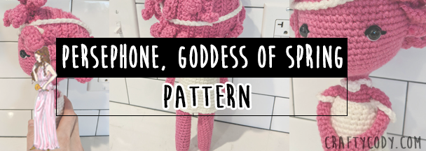 Persephone from Lore Olympus Crochet Pattern